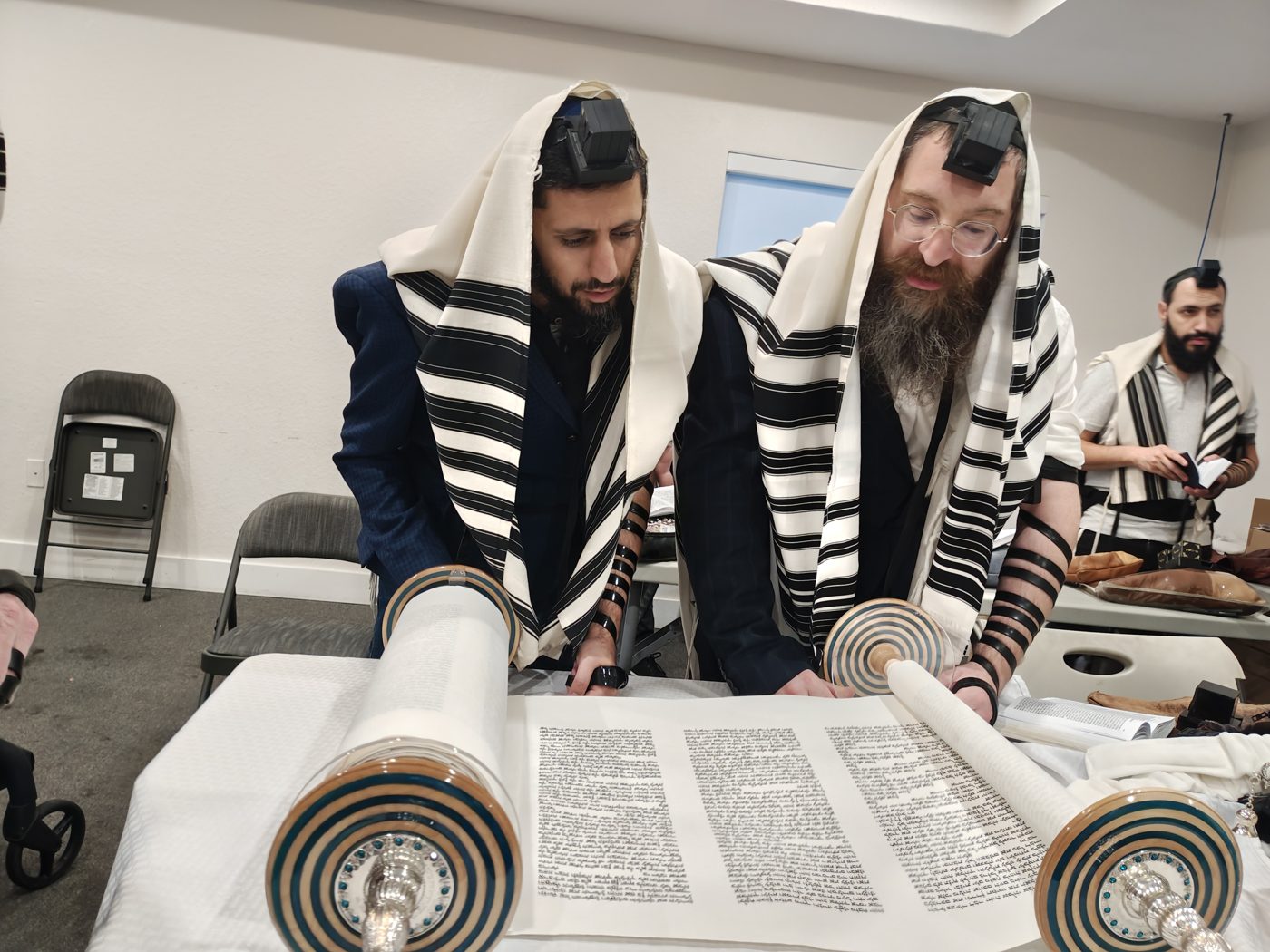 Reading from the Sefer Torah